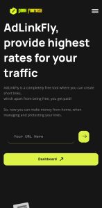 Dark Fantasy Adlinkfly Custom Premium Theme FrontEnd and Backend Homepage and Member Dashboard Dark Theme New